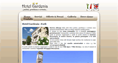 Desktop Screenshot of gardeniahotel.eu